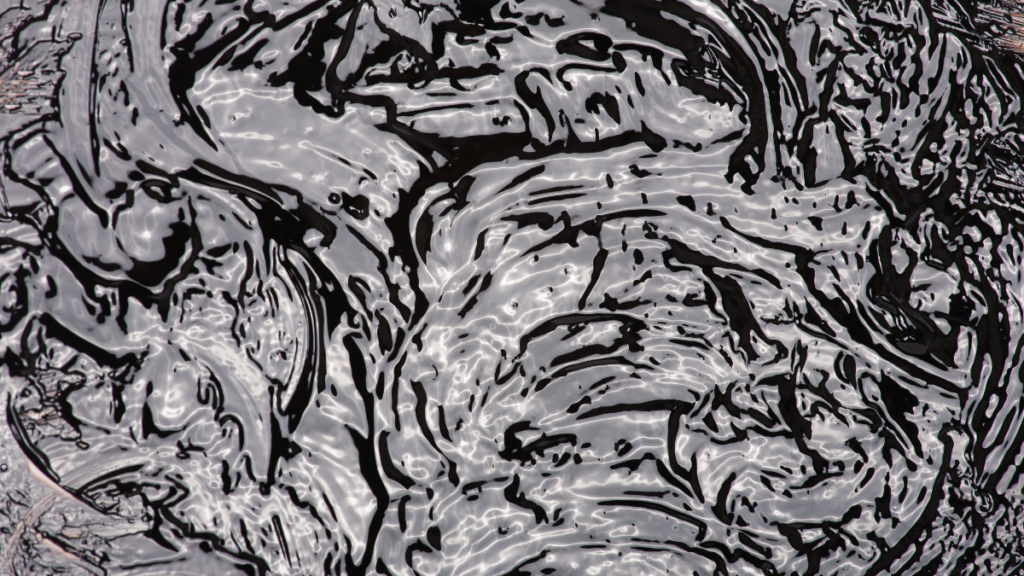 figure shows bitumen emulsion