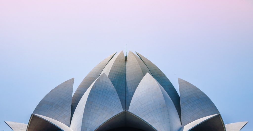 Lotus temple image