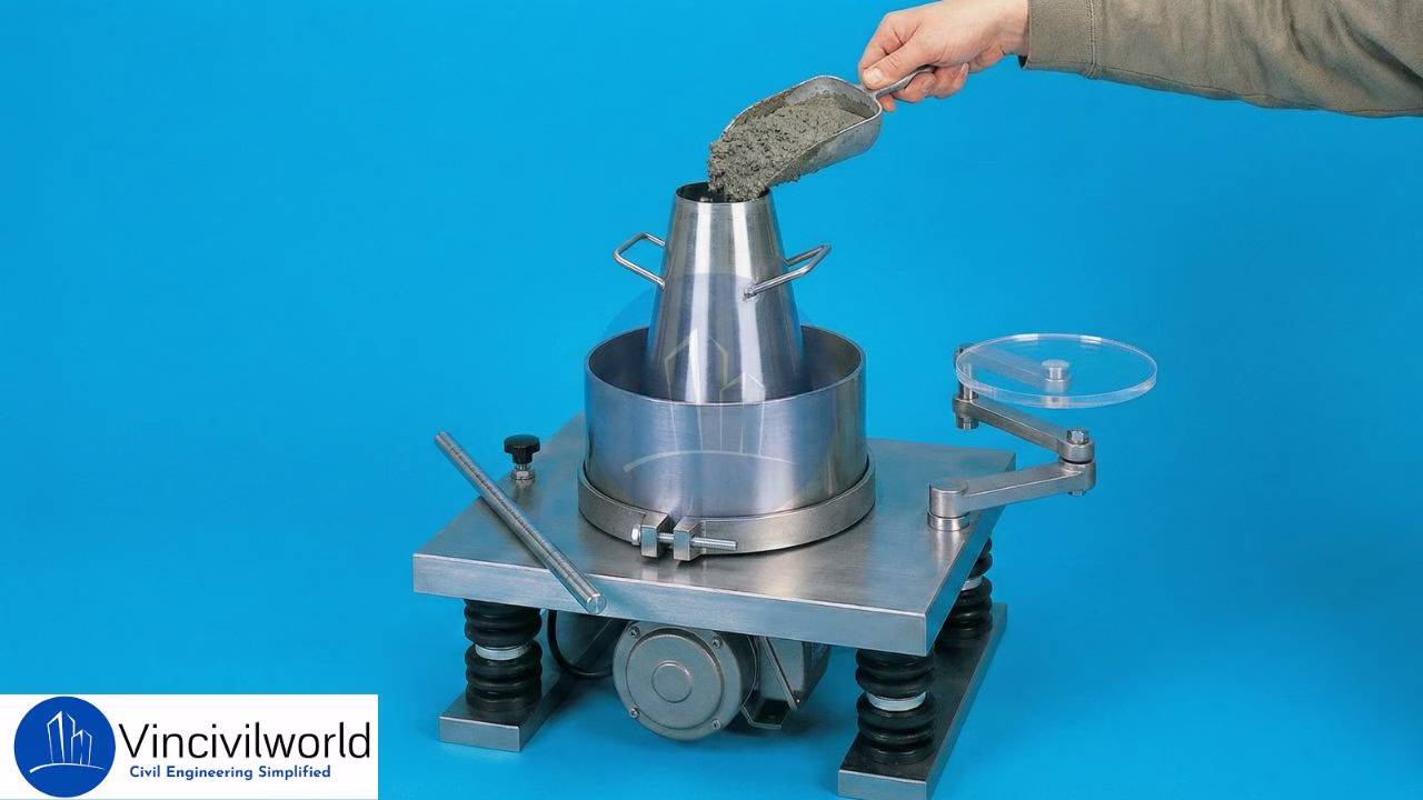 Vee Bee Consistometer test – Workability of concrete