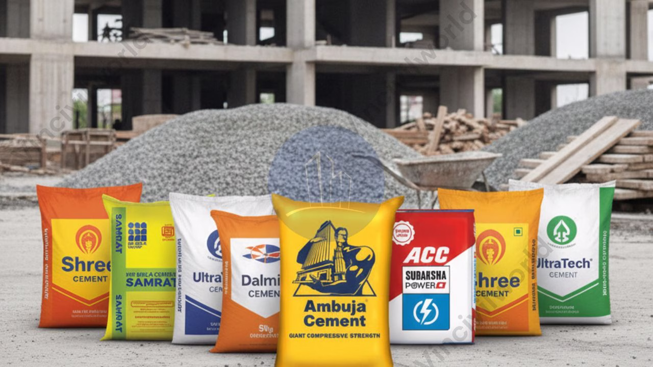 Best cement brands in India-Top cement companies 2025