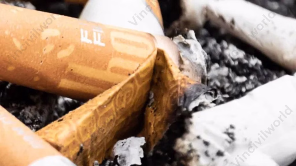 Cigarette smoke - cadmium