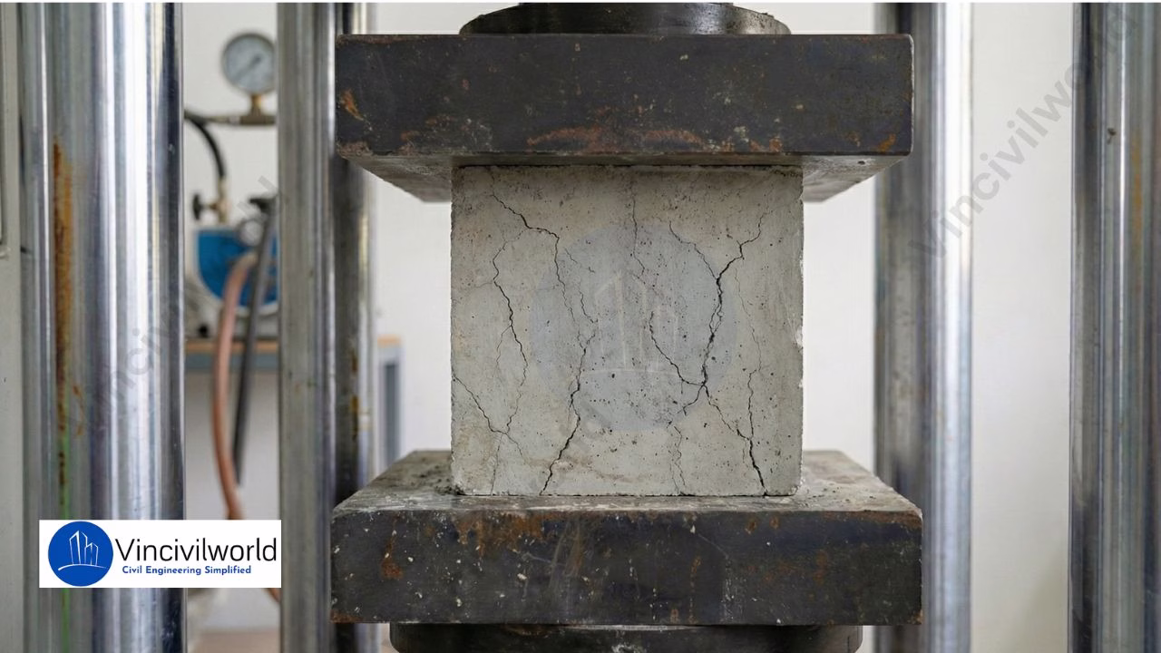 Compressive strength test of concrete | Cube test for Concrete