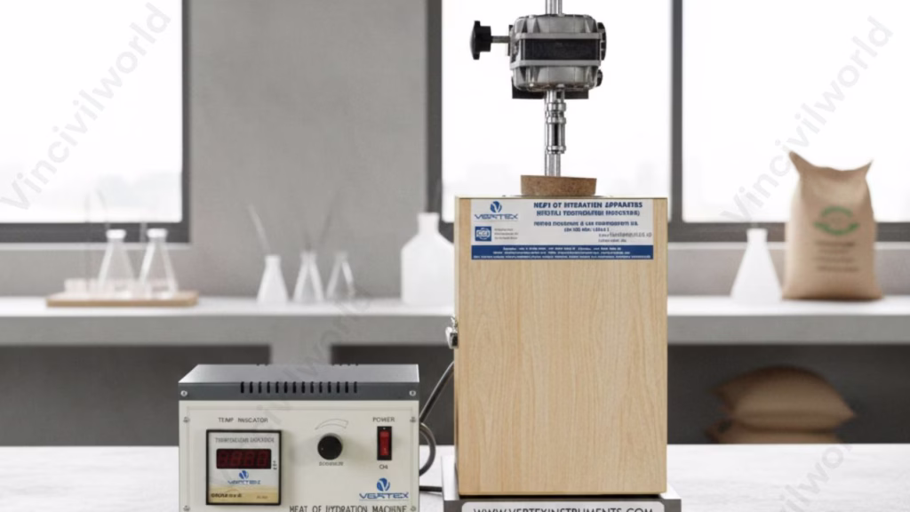 Heat of hydration of cement