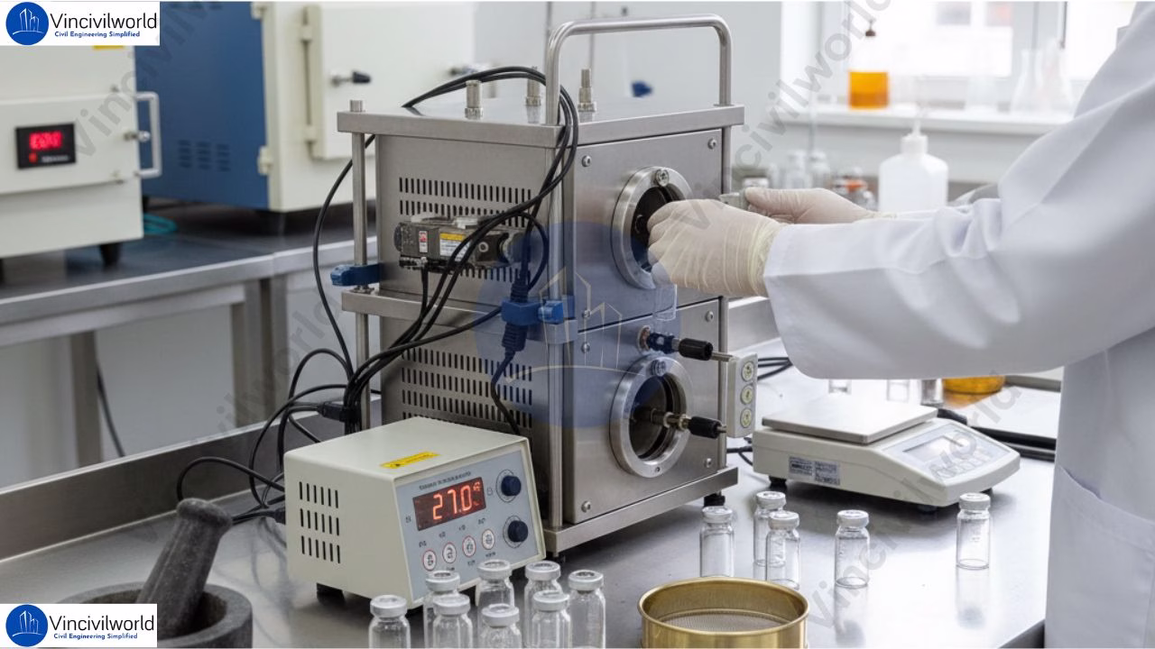 Heat of hydration test of Cement – Process and Procedure