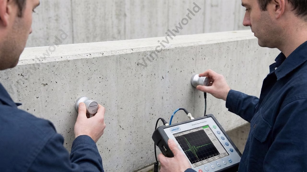 Non-destructive testing (NDT)of Hardened Concrete