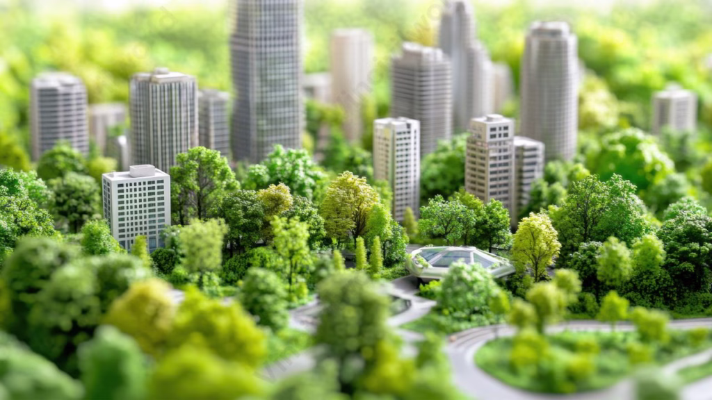 Sustainable city model
