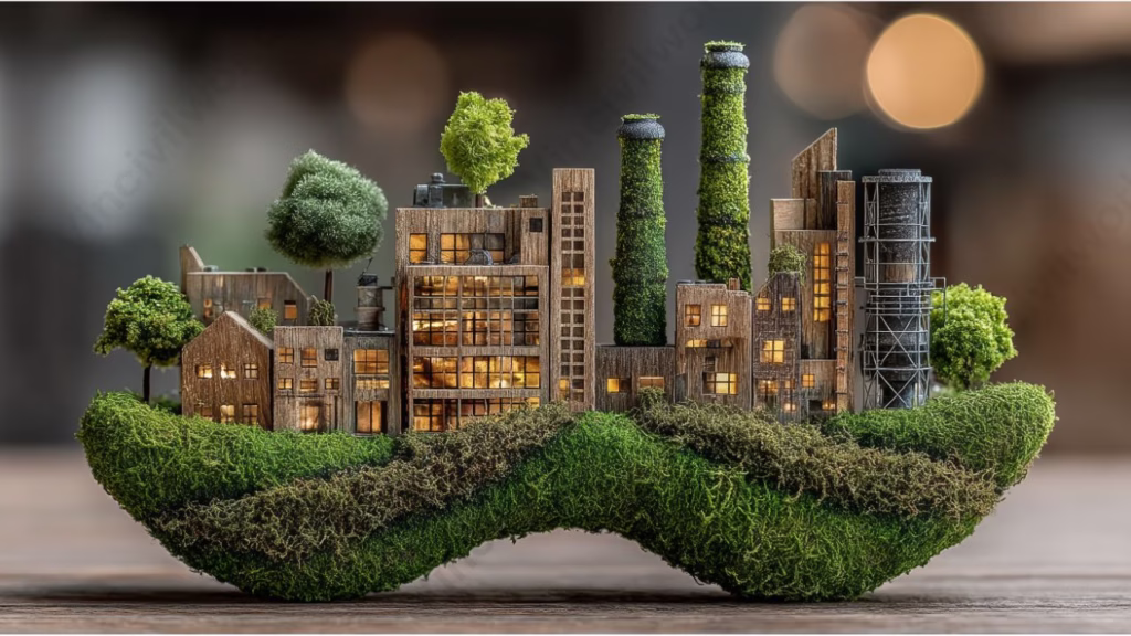 Sustainable city model