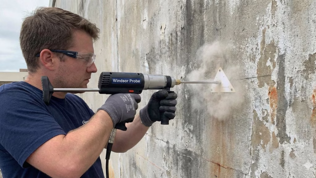 Penetration Resistance Test / Windsor Probe Test - Non destructive concrete testing