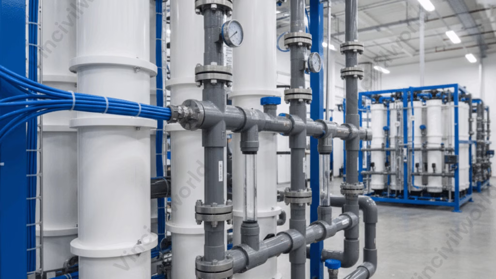 Ultrafiltration in tertiary wastewater treatment