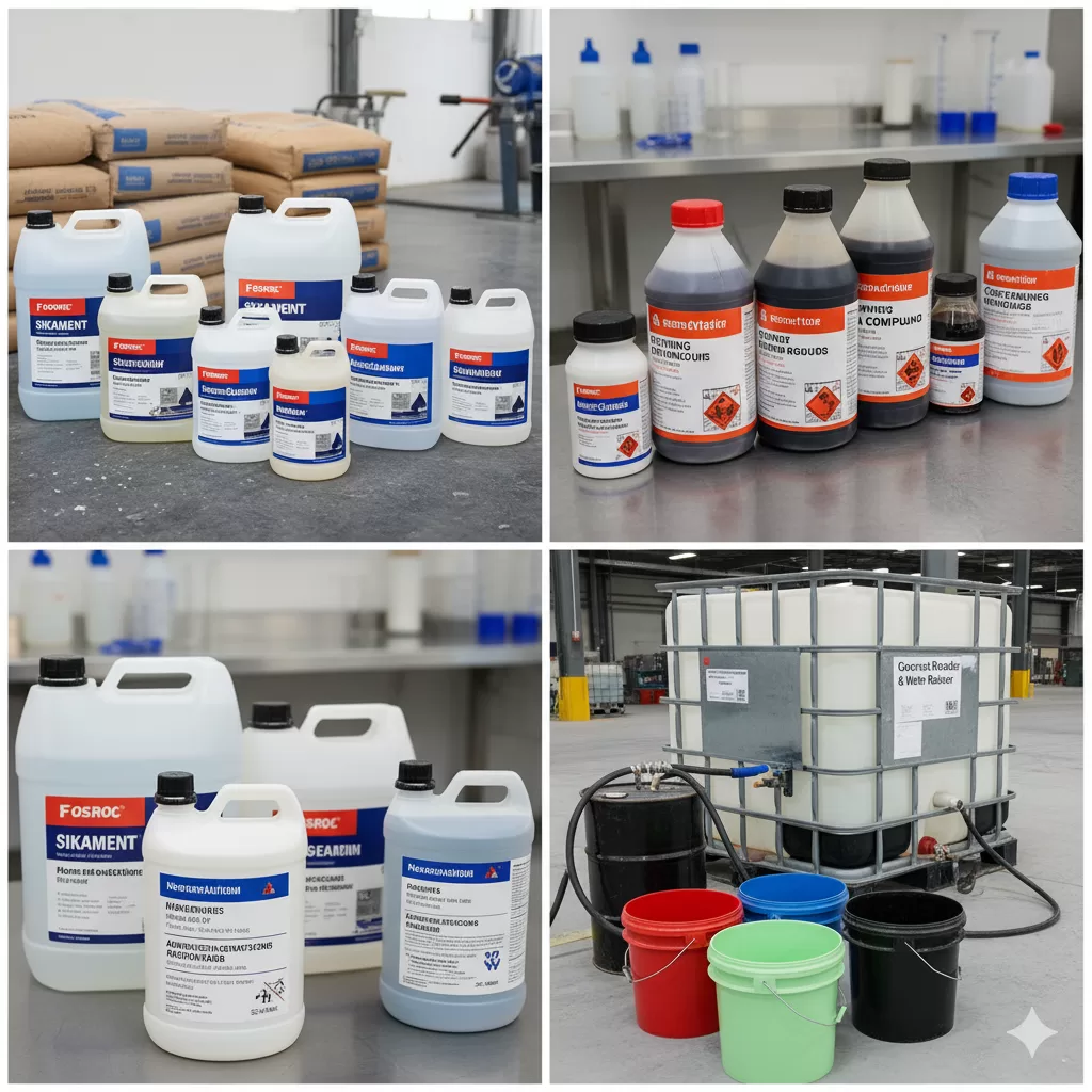 Types of Admixture in Concrete – Functions, Types and Uses Explained