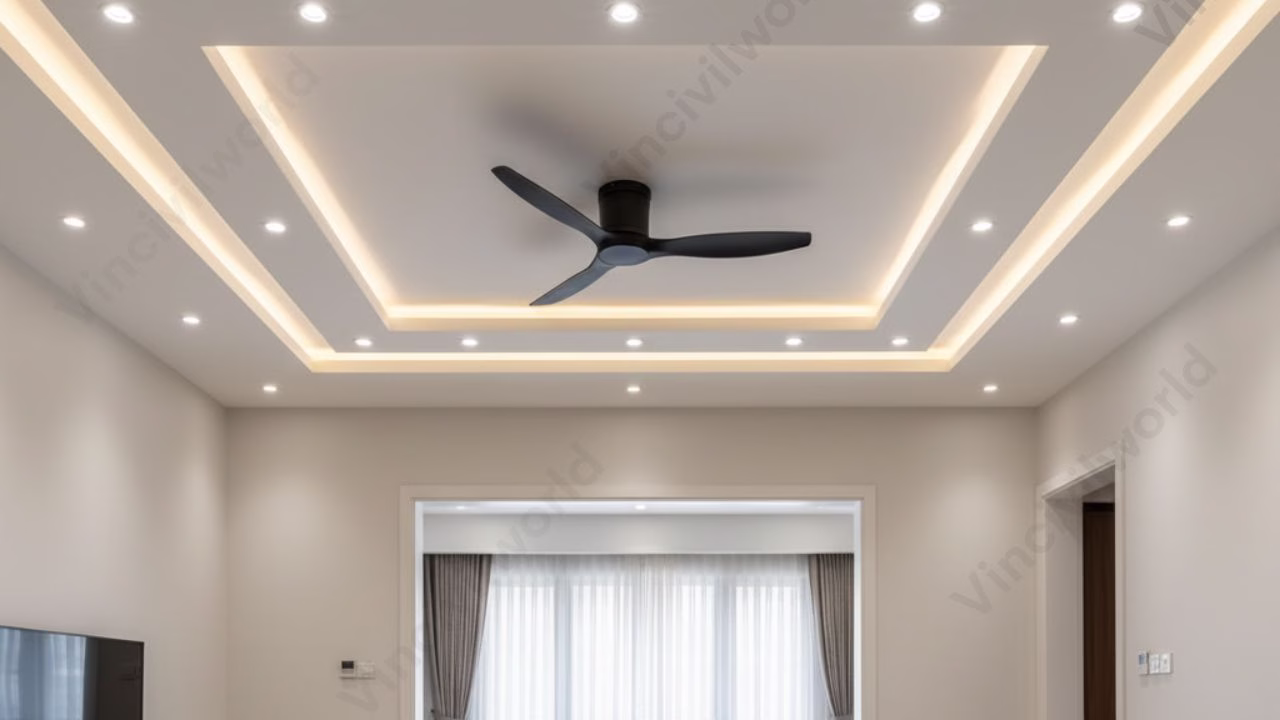 Types of materials for false ceiling
