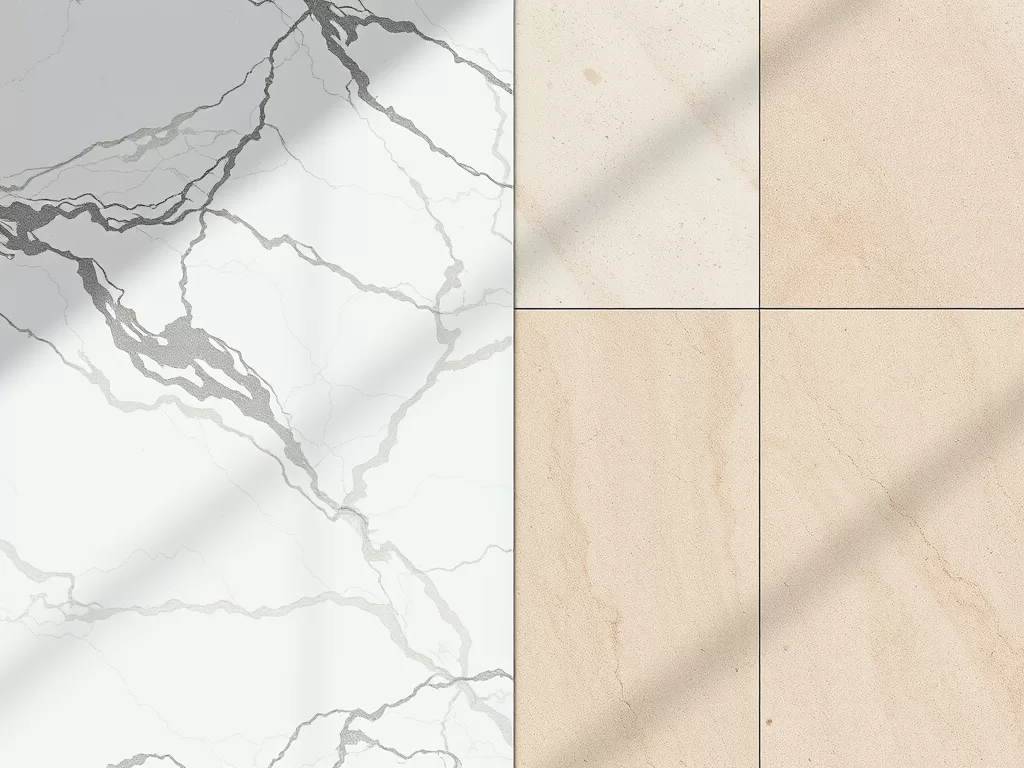 Difference Between Marble and Tiles – How to make a choice ?